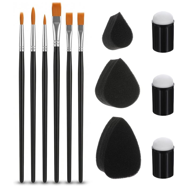 Body Brush - AB34 – Set mit 12 Pinseln