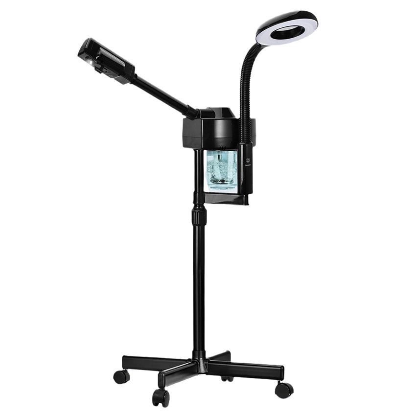 Face Steamer - 2-in-1 Gesichtsdampfer mit Licht und Warmnebel-Luftbefeuchter