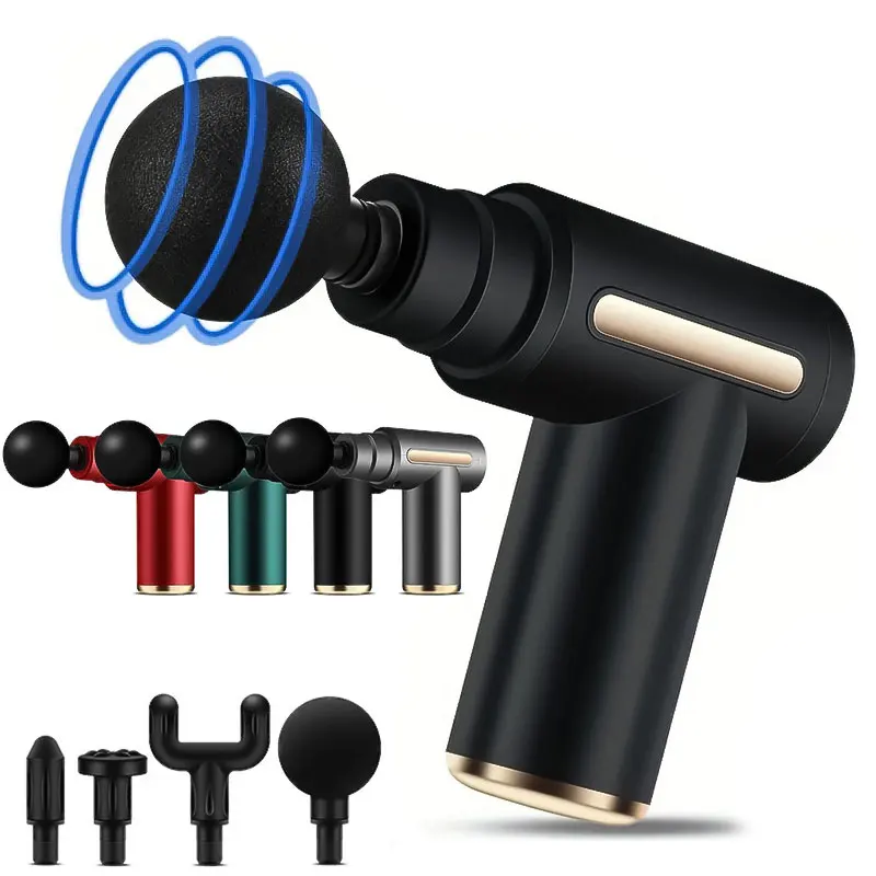 Massage Gun - 2024 tragbares Faszienpistolen-Körper, Nacken, Bein, elektrisches