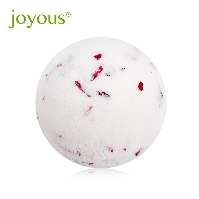 Bath Salts - Joyous Milk Rose Badesalzkugel, pflegende, feuchtigkeitsspendende