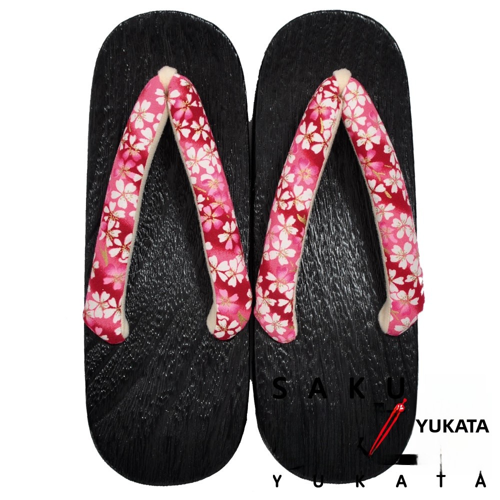 Sakura Yukata Holz-Sandalen, F – Bathrobe Bewertung und Preis