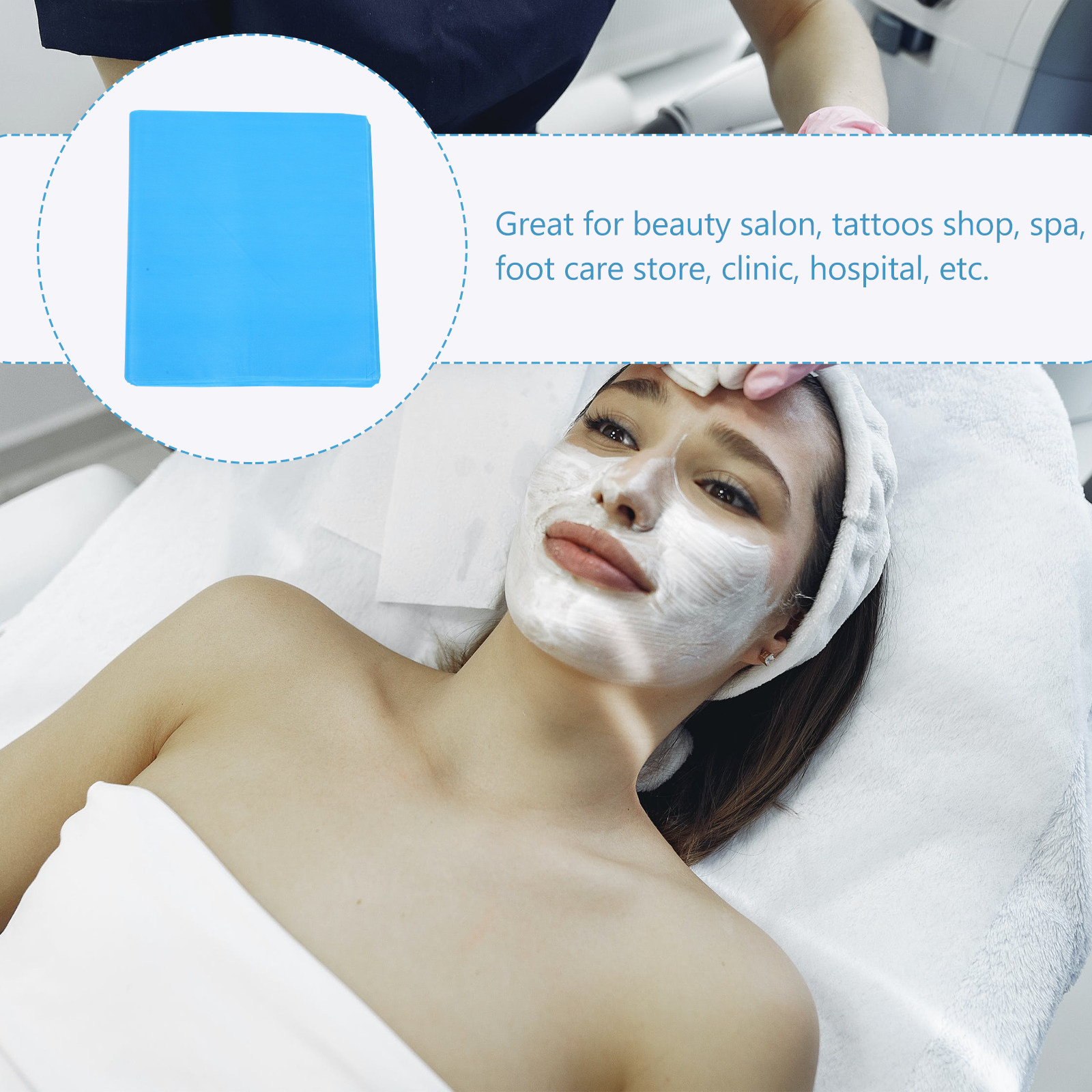 100 Blatt Einweg-Fußtücher – D – Spa Towel Bewertung und Preis