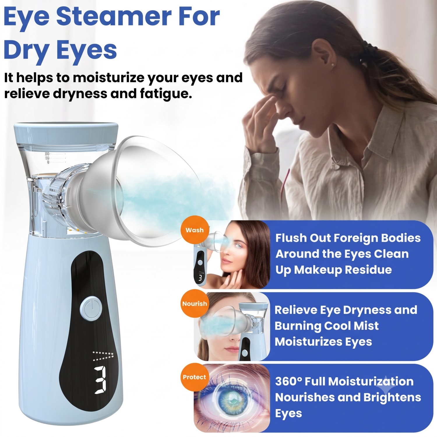 Eye Nano Luftbefeuchter, Verne – Face Steamer Bewertung und Preis