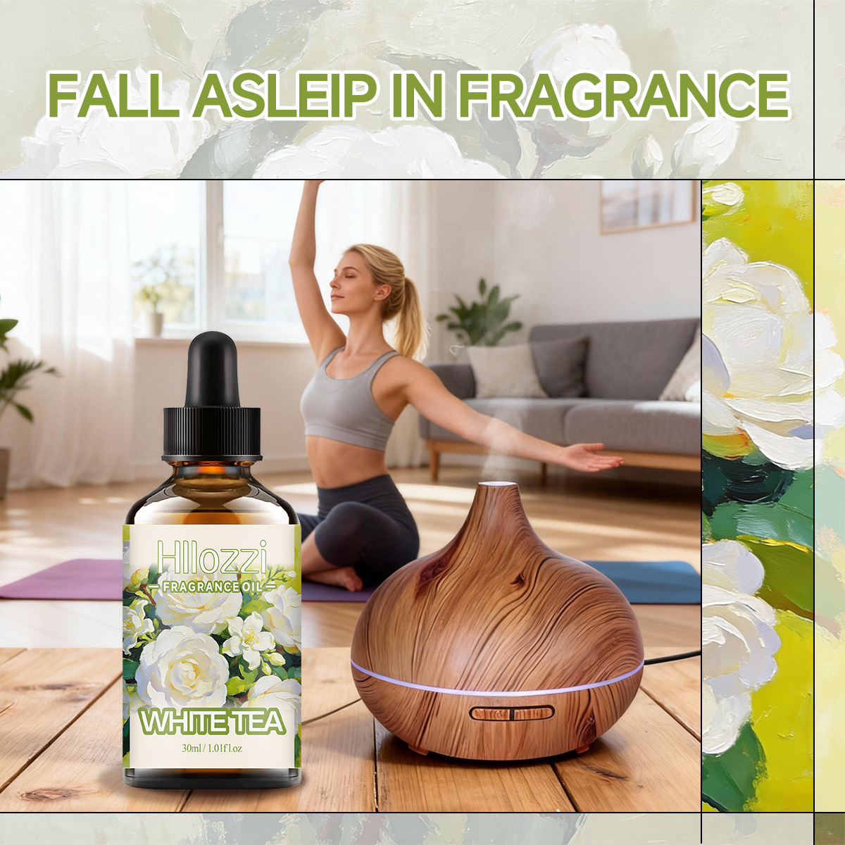 Weißer Tee-Duftöl, frischer un – Aromatherapy Diffuser Bewertung und Preis