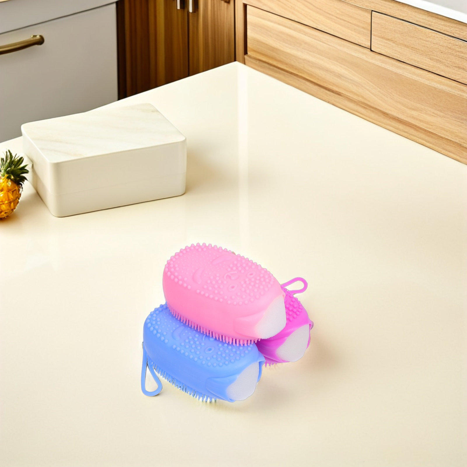 3 Stück Silikon-Duschbürste, d – Body Brush Bewertung und Preis