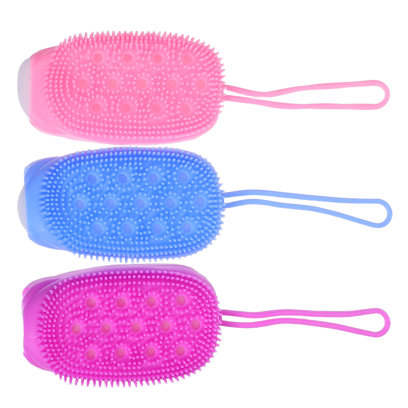 3 Stück Silikon-Körperpeeling- – Body Brush Bewertung und Preis